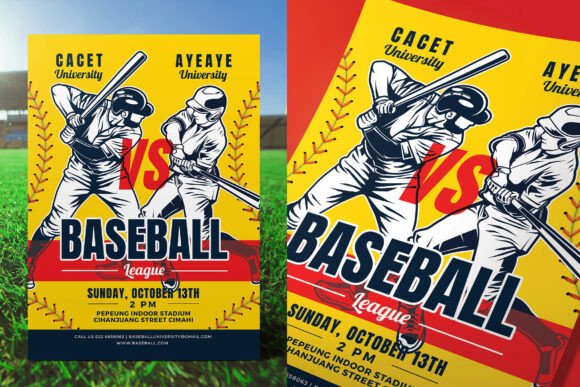 Baseball Game Flyer: A Template for Your Sport Event