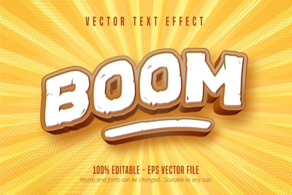 Boom Text: Dynamic Game Style Text Effect