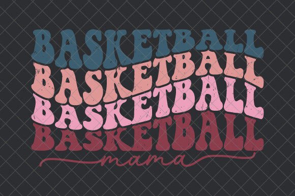 Coquette Basketball Mama Game Day Design