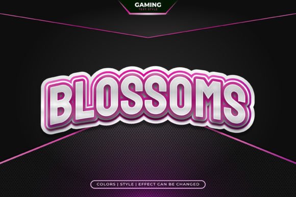 Game or E-sport Text Style Effect