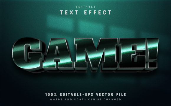 Game Text: Elevate Your Designs with 3D Text Effect
