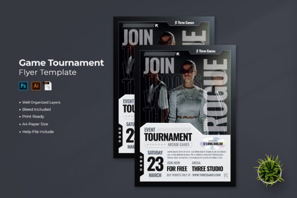Game Tournament Flyer Template: Design Your Next Event