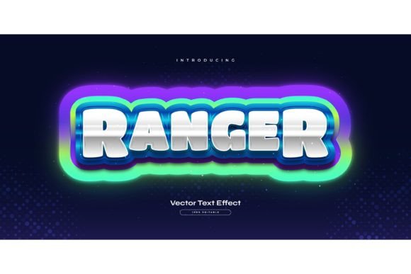 Vibrant Glow Text Effects for Game and Graphic Design